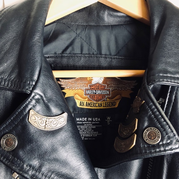 AUTHENTIC HARLEY DAVIDSON MOTOR BIKER JACKET - Picture 5 of 8